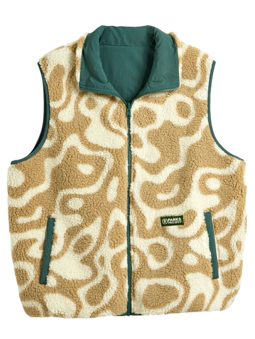 Parks Project Reversible Vest Yellowstone Geysers